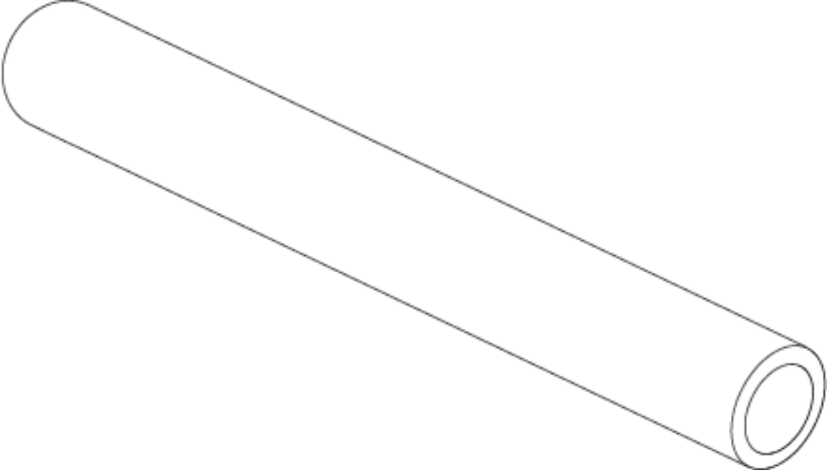 Picture of HAND GRIP,BLACK,FOAM,.75"ID X 10.00"L X .25" THICKNESS