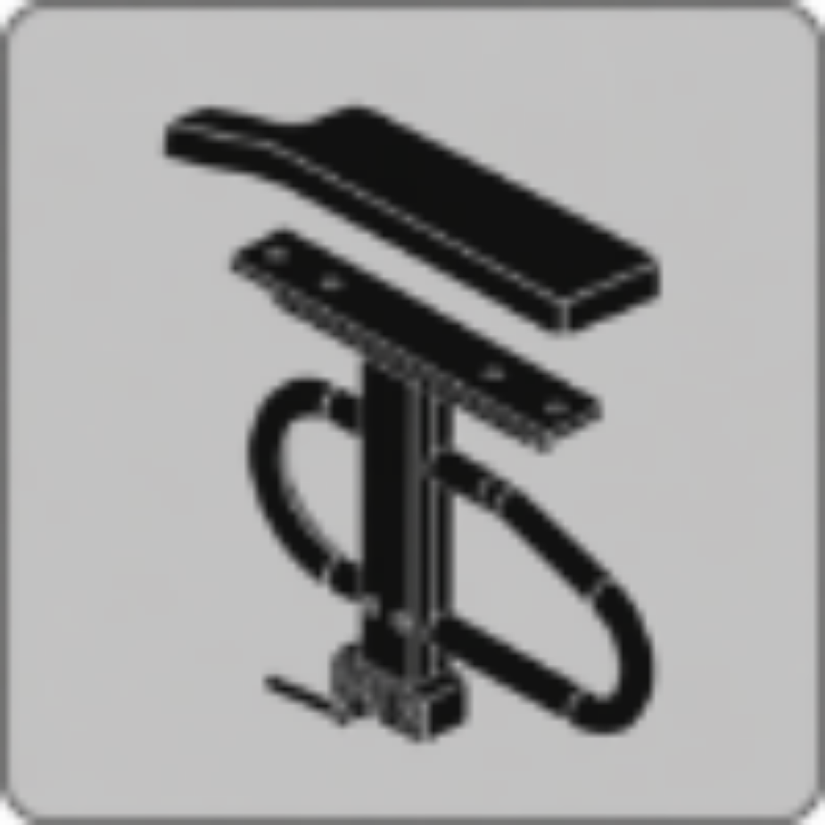 Picture of Bariatric HD Drop in Armrest