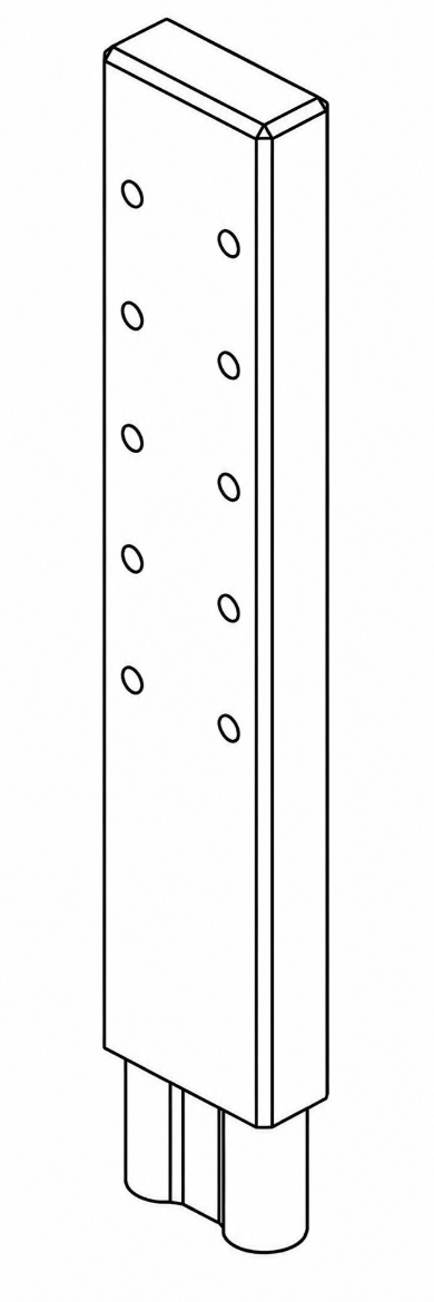 Picture of HD ARMREST UPRIGHT 10-14 INCH
