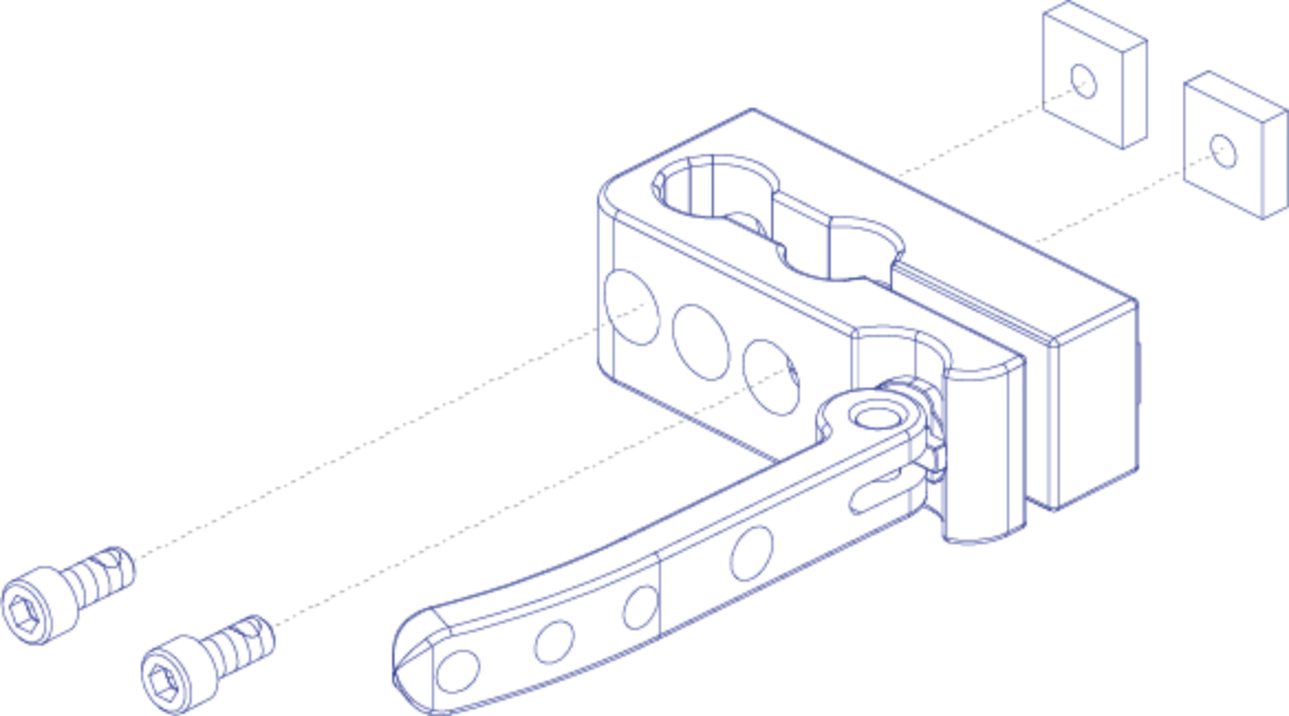 Picture of HD CAM CLAMP RECEIVER ASSEMBLY
