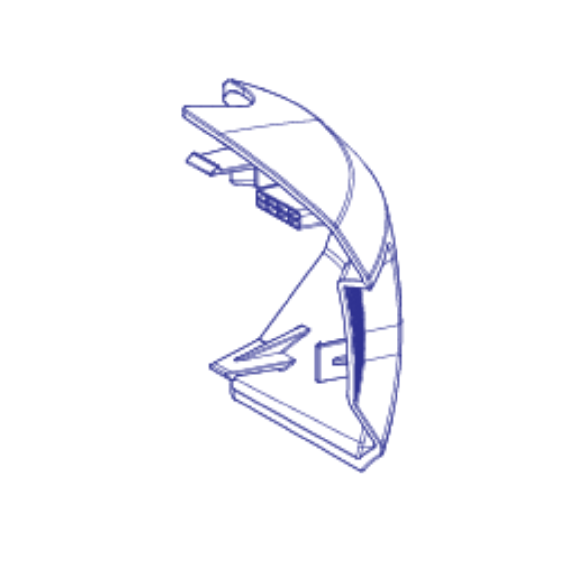 Picture of ARM COVER, RIGHT, TB4 BACK