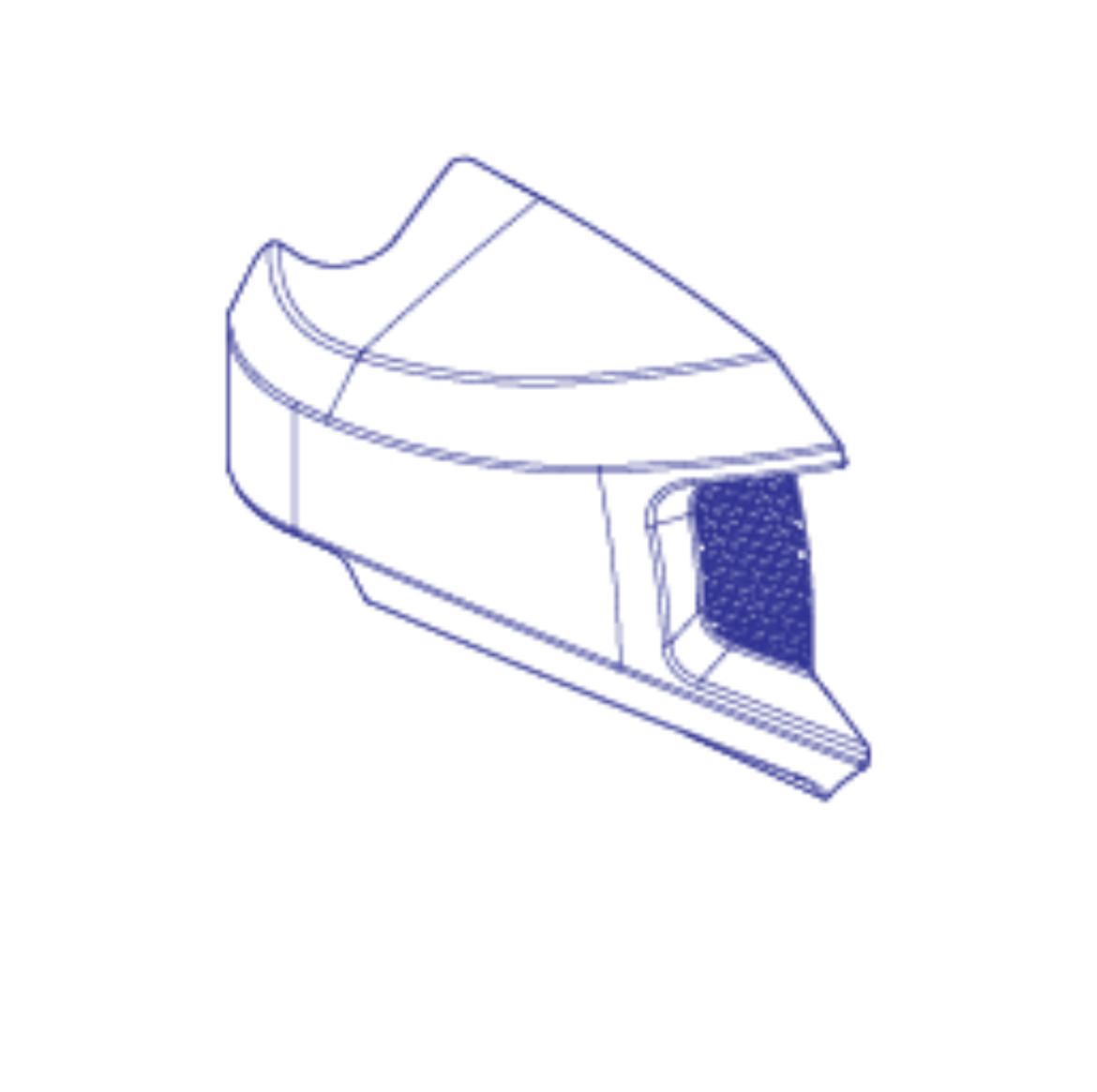 Picture of ARM COVER, LEFT, TB4 BACK
