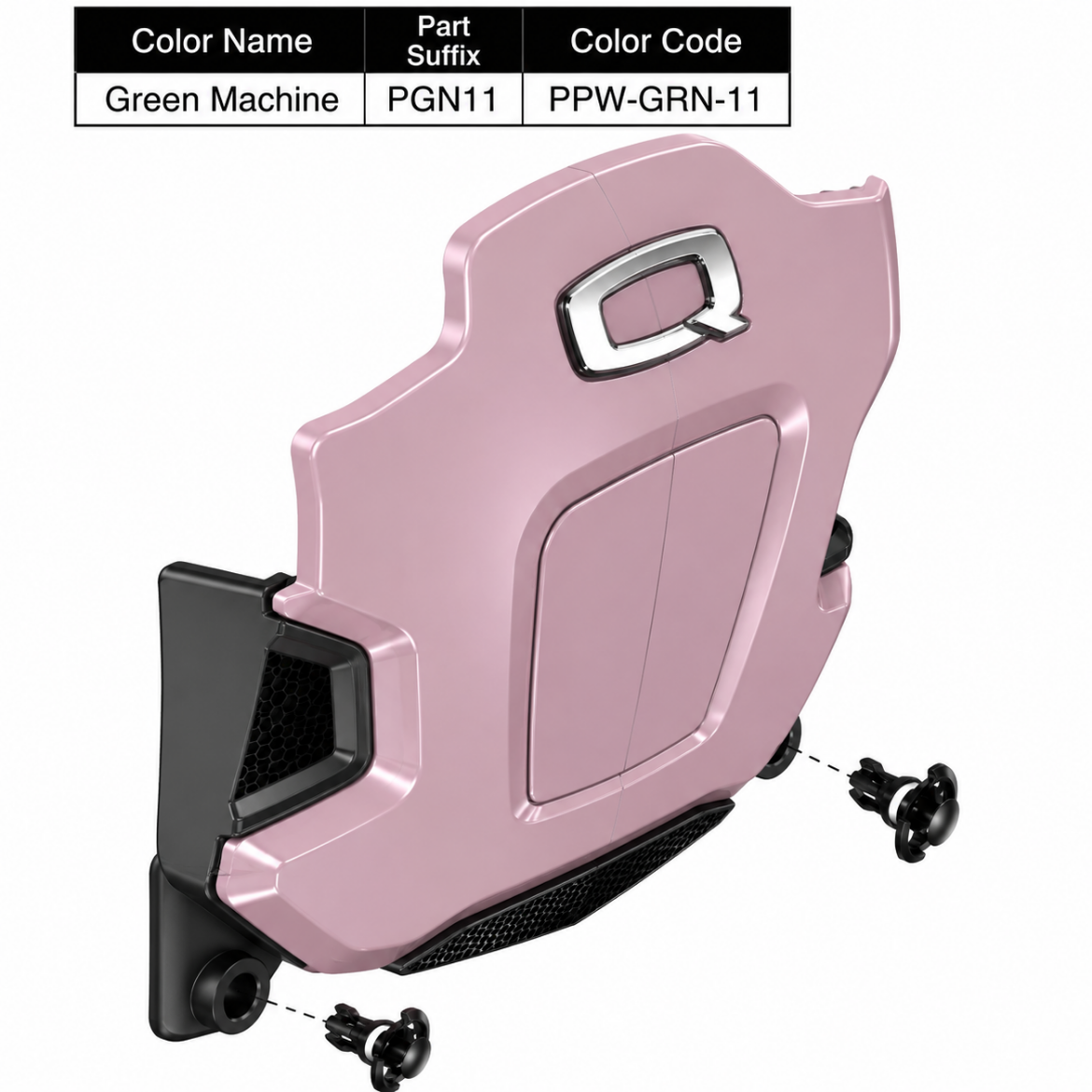 Picture of DOOR,OUTER,PAINTED,ICE PINK