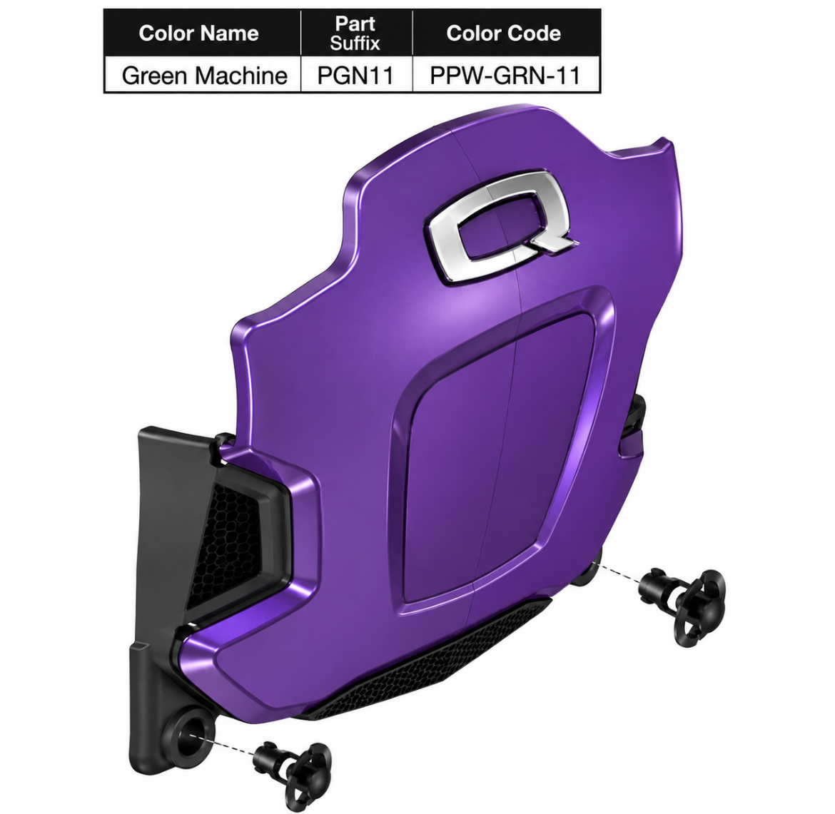 Picture of DOOR,OUTER,PAINTED,PPW-PRP-05(DEEP PURPLE)(DGN1714084),WITH INSERTS,TB4 BACK