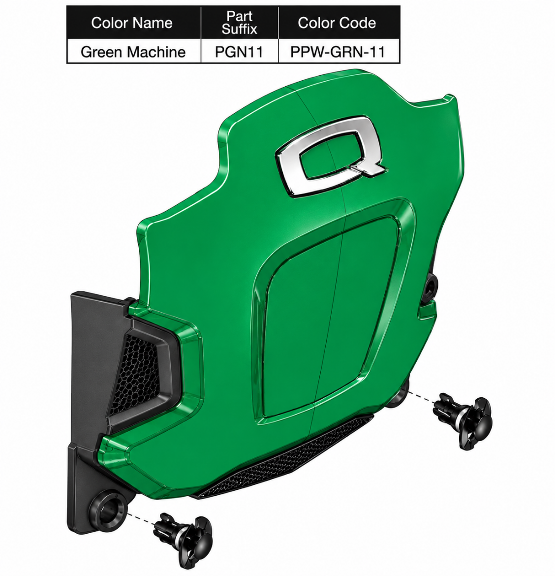 Picture of ELECTRONICS BOX,ASSY GREEN MACHINE,W/MOUNTING HARDWARE