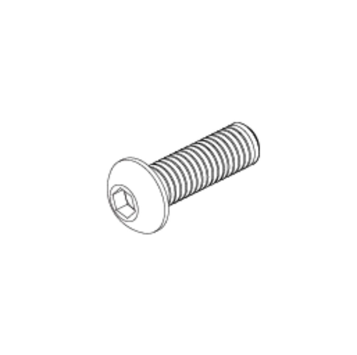 Picture of SCREW, BUTTON HEAD, .250-20 X 1.25