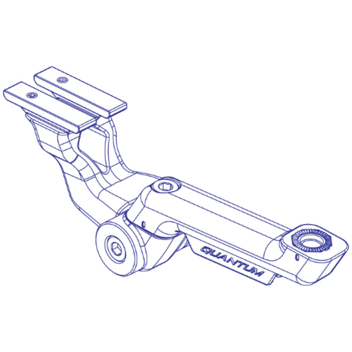 Picture of D1b - ARM ASSEMBLY, SYMPHONY, LEFT