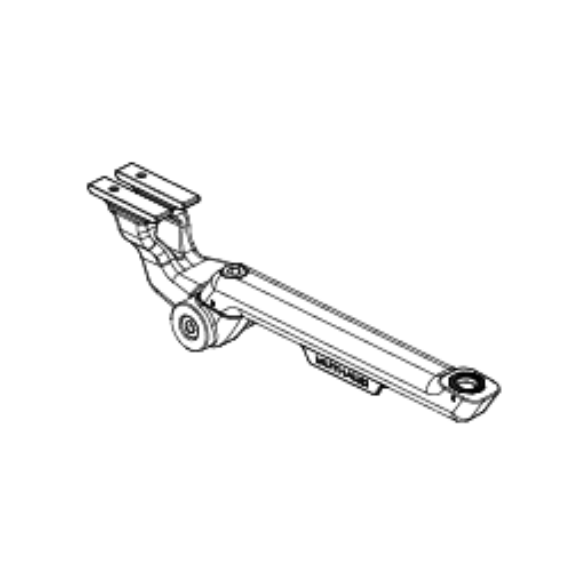 Picture of F1b - ARM ASSEMBLY, 26-32 WIDE, SYMPHONY, LEFT