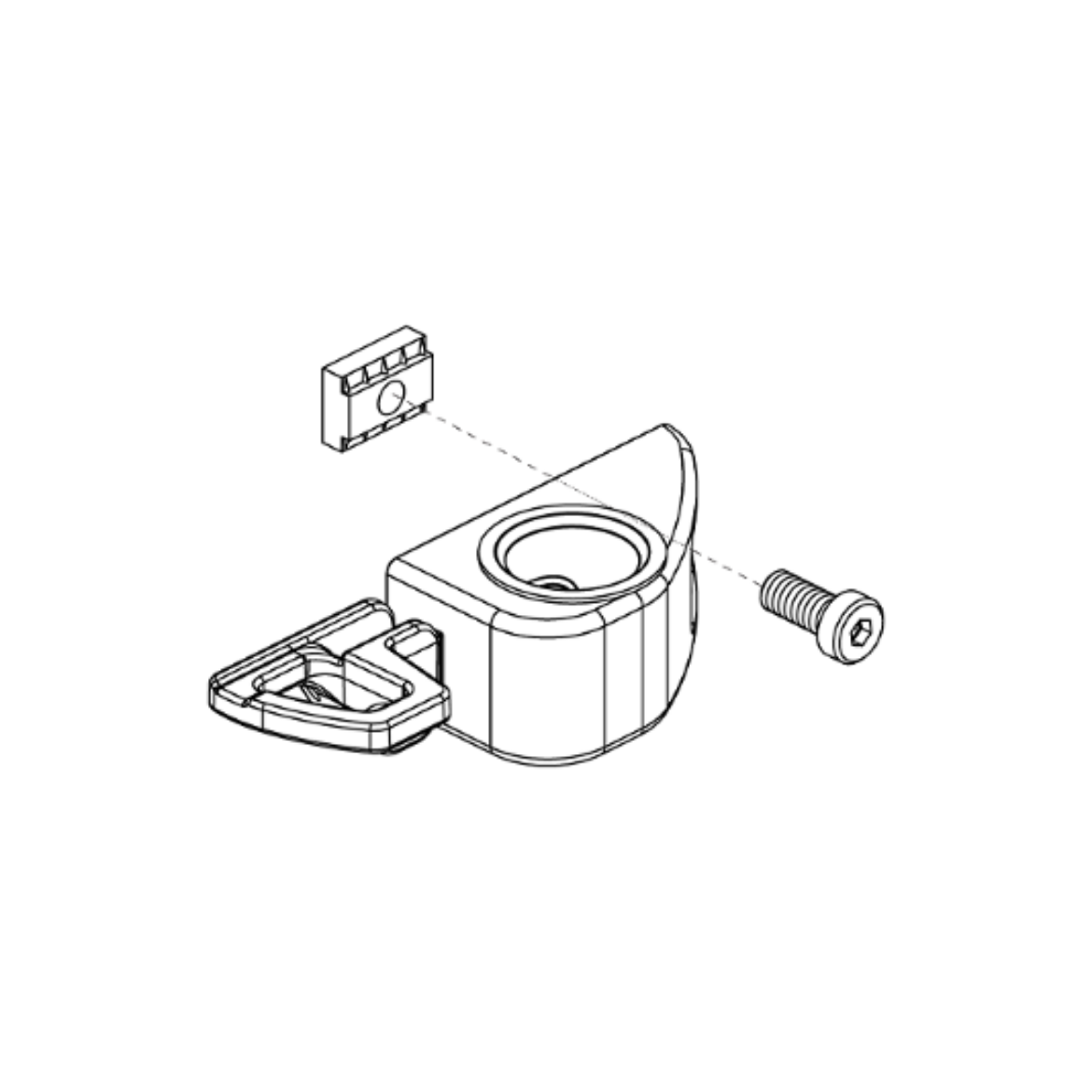 Picture of LOCKING RECEIVER BLOCK ASSEMBLY A