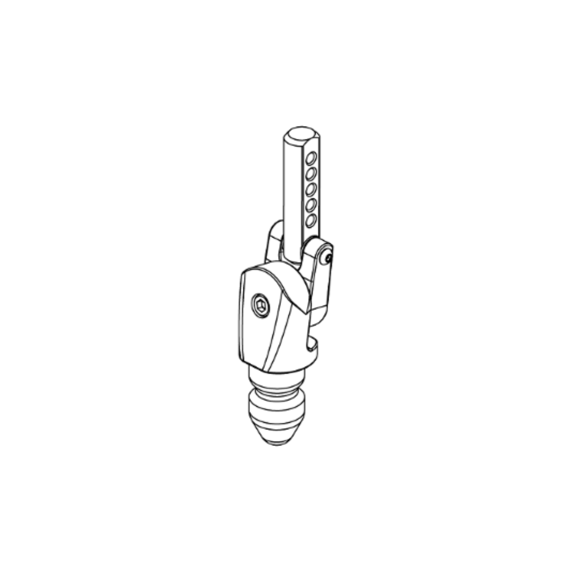 Picture of LOWER HINGE ASSEMBLY, SUPPORT COLUMN