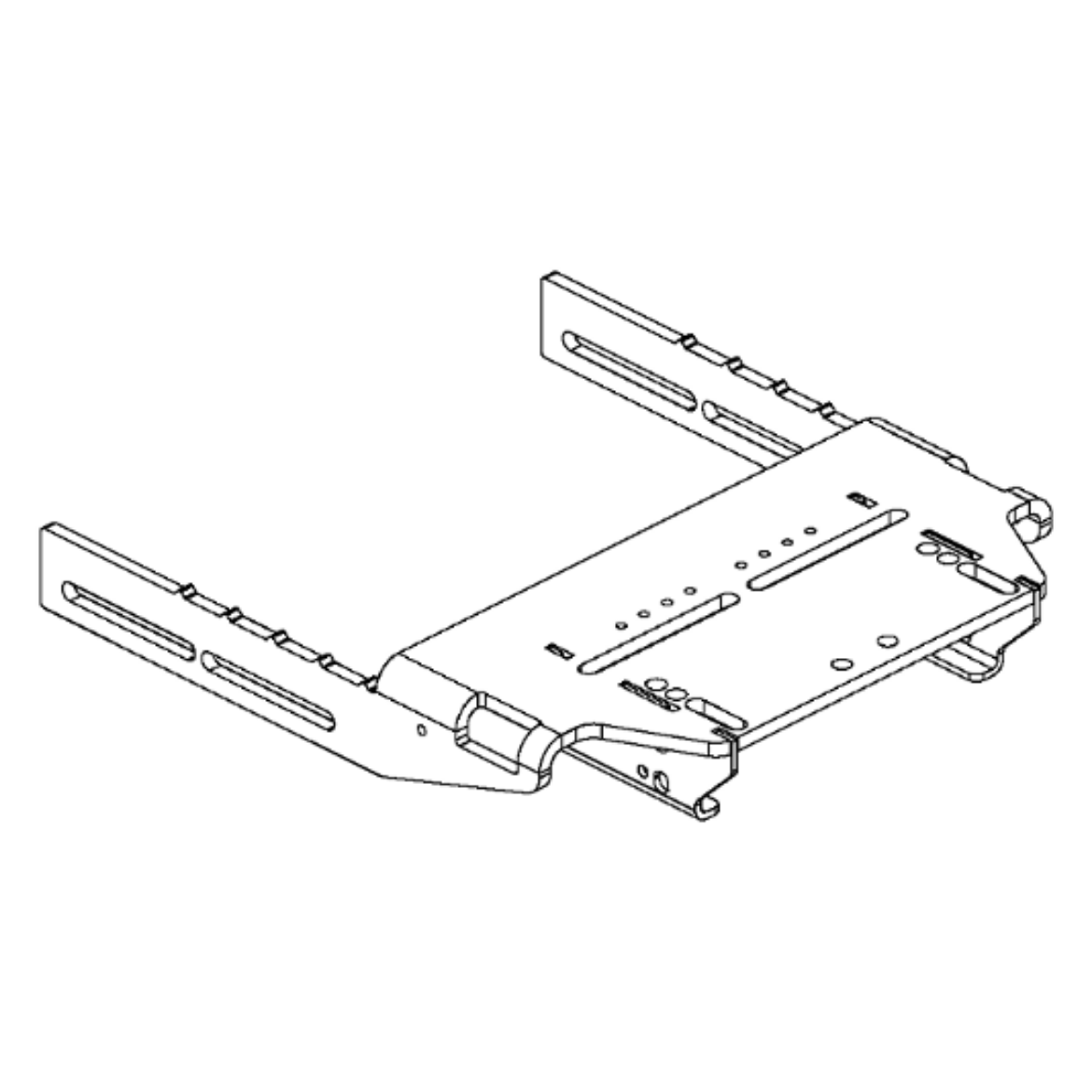Picture of FRAME,DEPTH ADJUSTMENT WELDMENT,16"D-20"D,VERSION 2,TRU-BALANCE 3