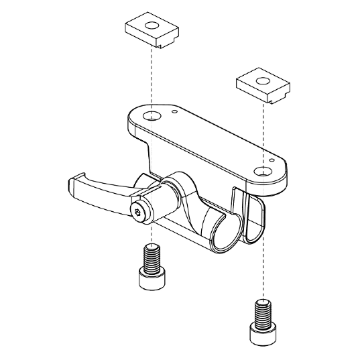 Picture of CLAMP FOR TB4 SEATING AND ARMS