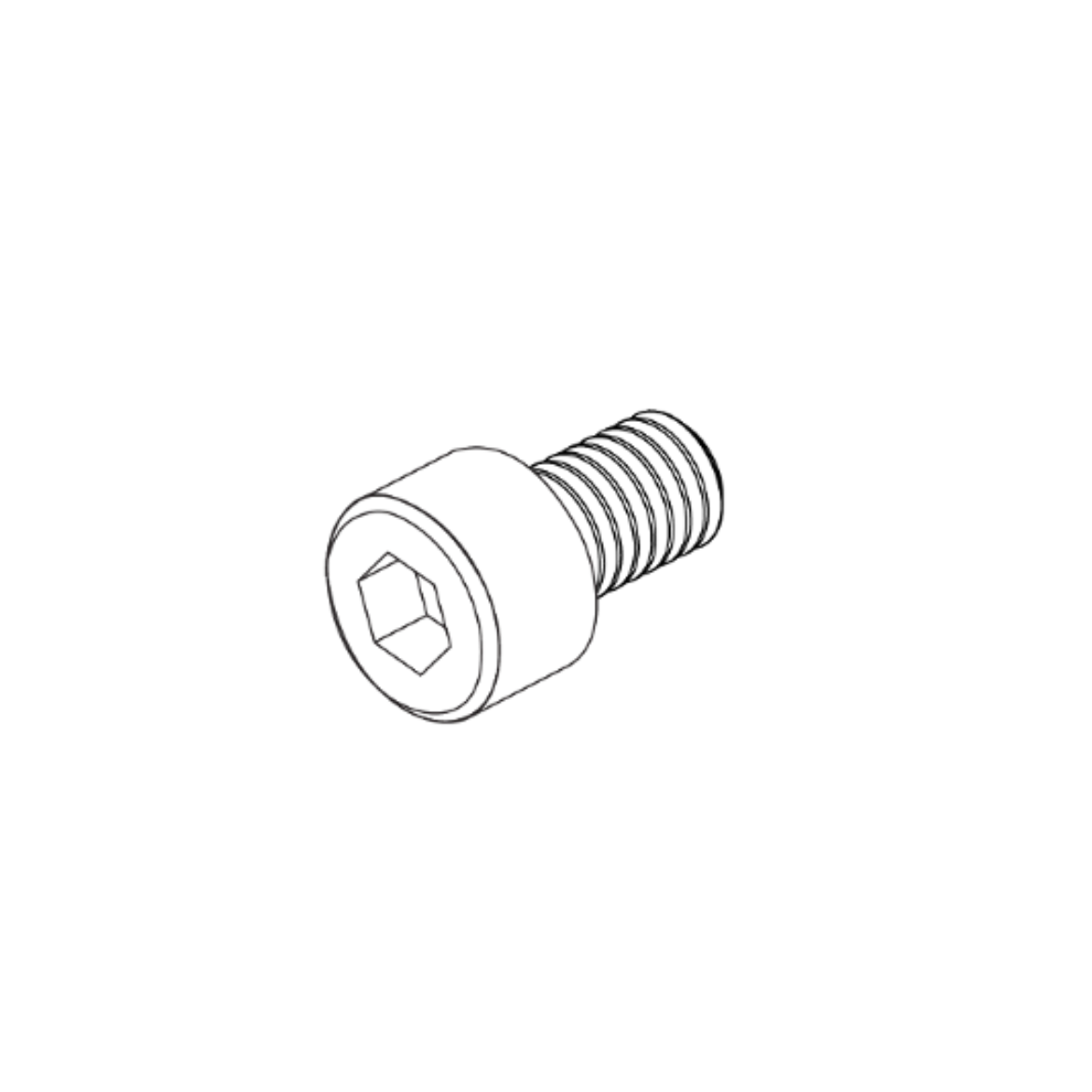 Picture of SCREW,SHCS,BLACK