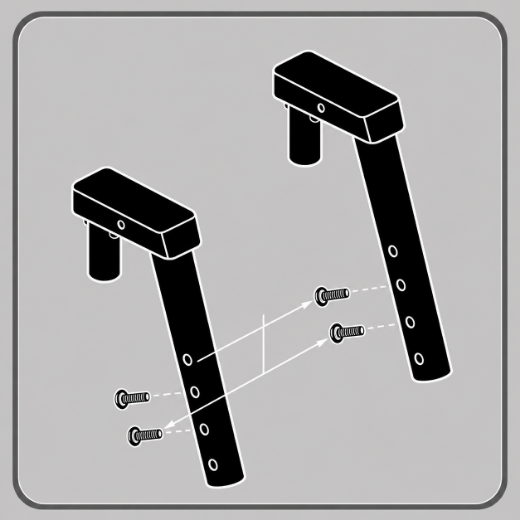 Picture for category Heavy Duty Drop-in Legrest - 16" - 21" Size Range