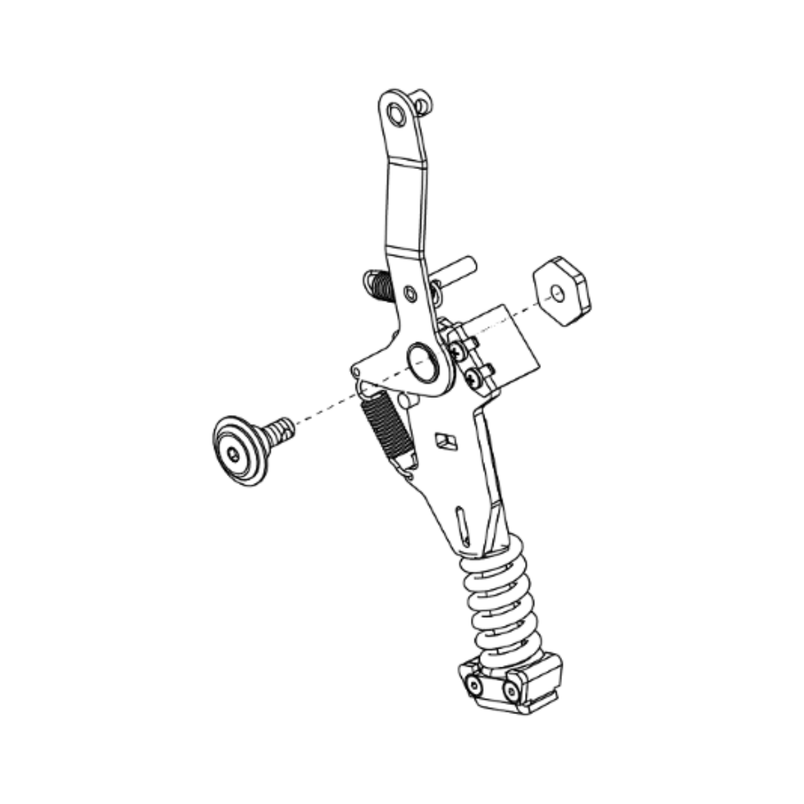 Picture of SUSPENSION LIMITER ASSEMBLY 2, RIGHT