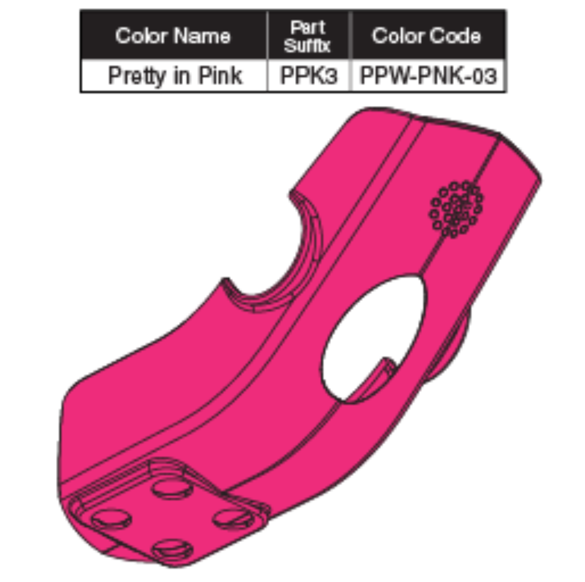 Picture of CONTROLLER SHROUD PRETTY IN PINK
