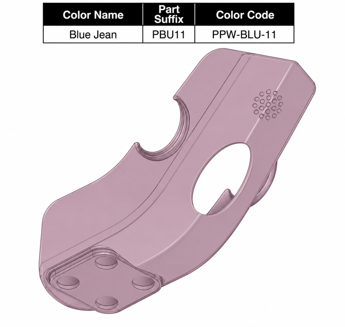 Picture of CONTROLLER SHROUD ICE PINK