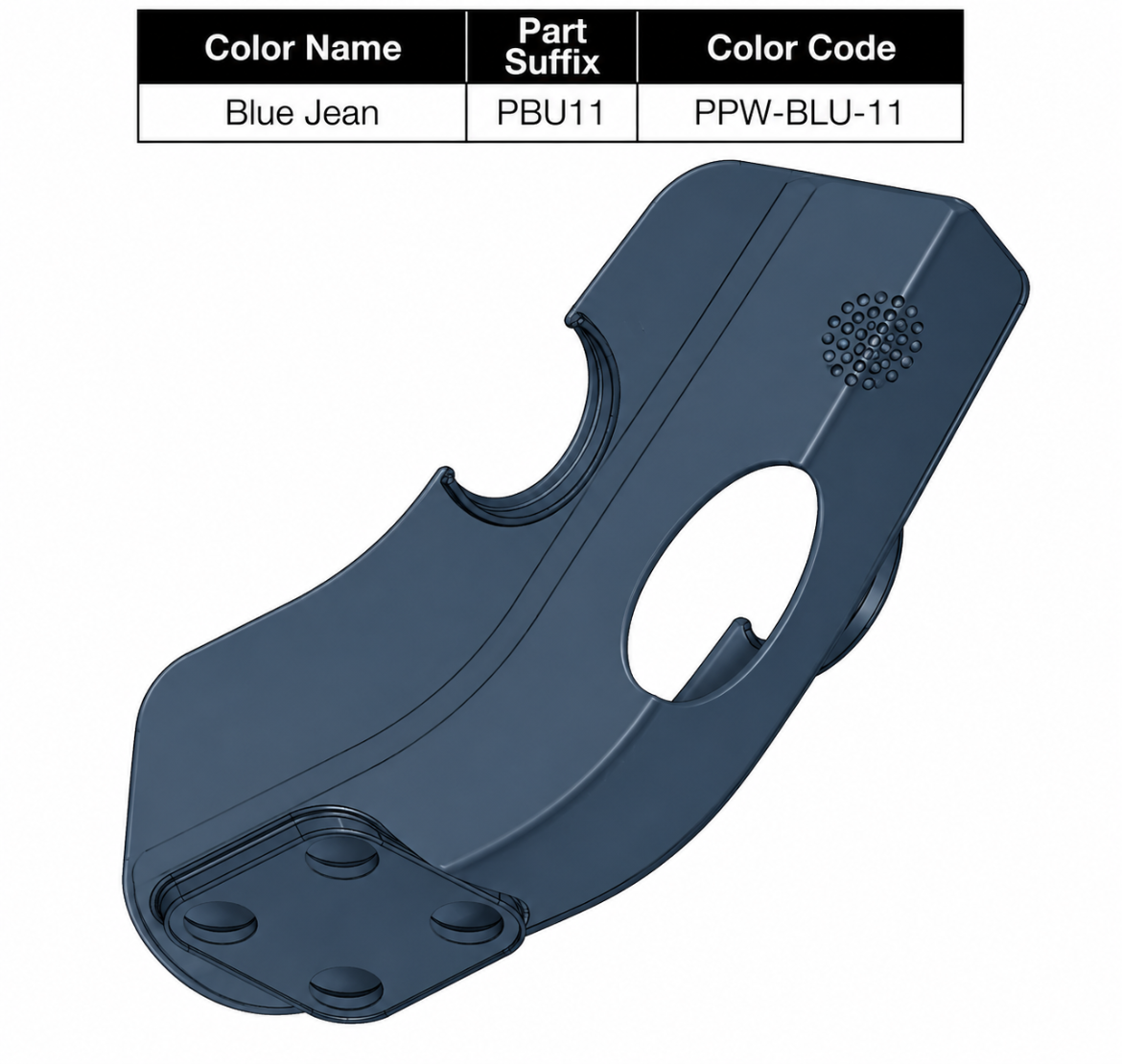 Picture of CONTROLLER SHROUD STEEL BLUE