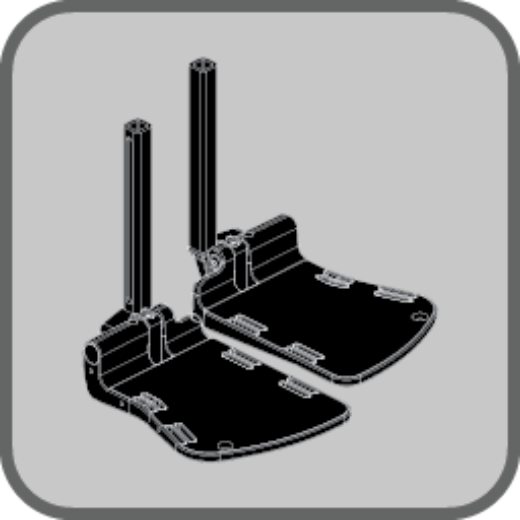 Picture for category Footplates Only - Excludes Basic Highmount Footboard