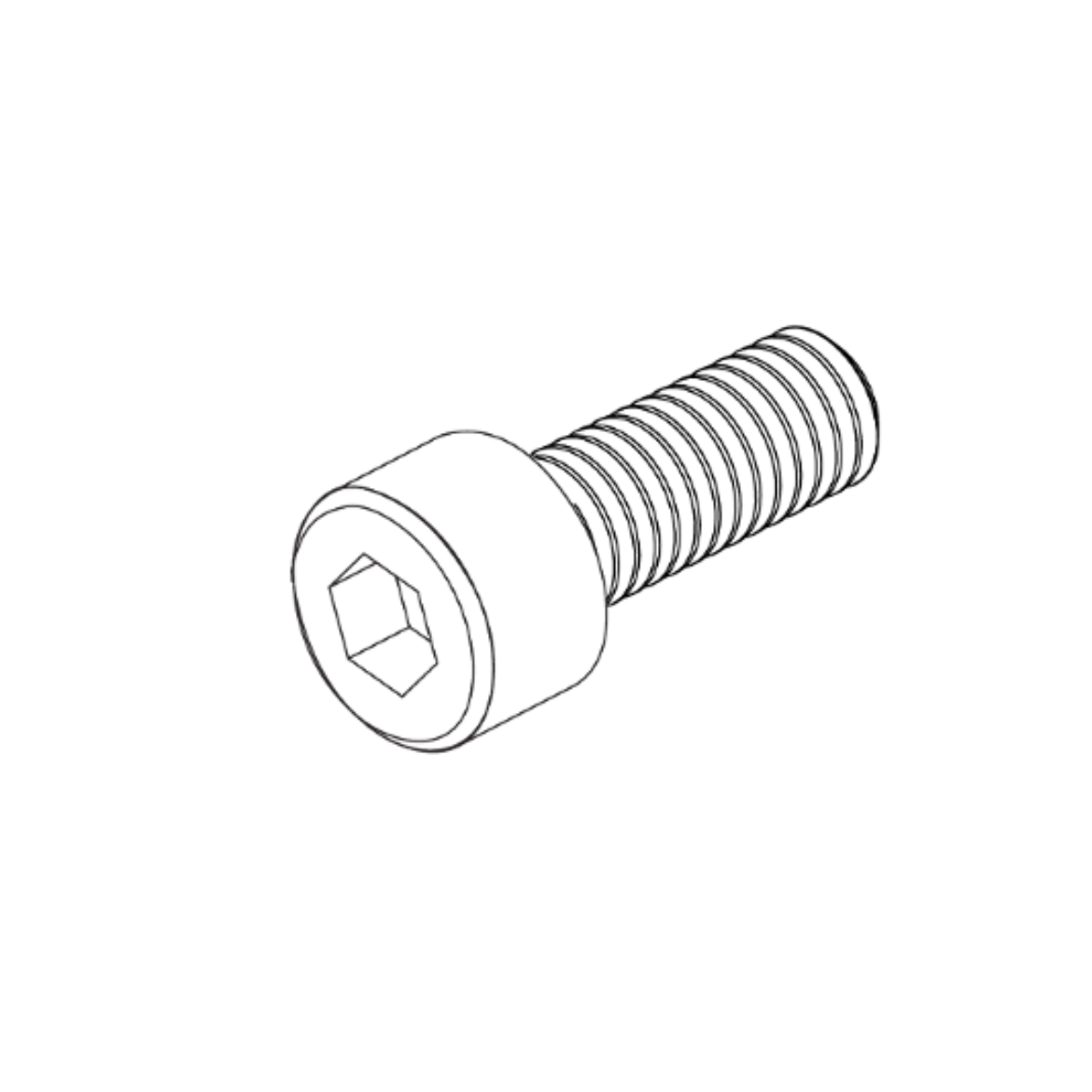 Picture of SCREW, SOCKET HEAD, M10X1.5 X 20