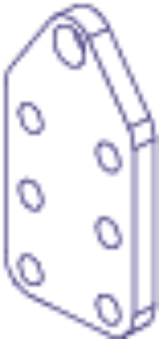 Picture of SEATING INTERFACE BRACKET, ANG ADJ, MED1