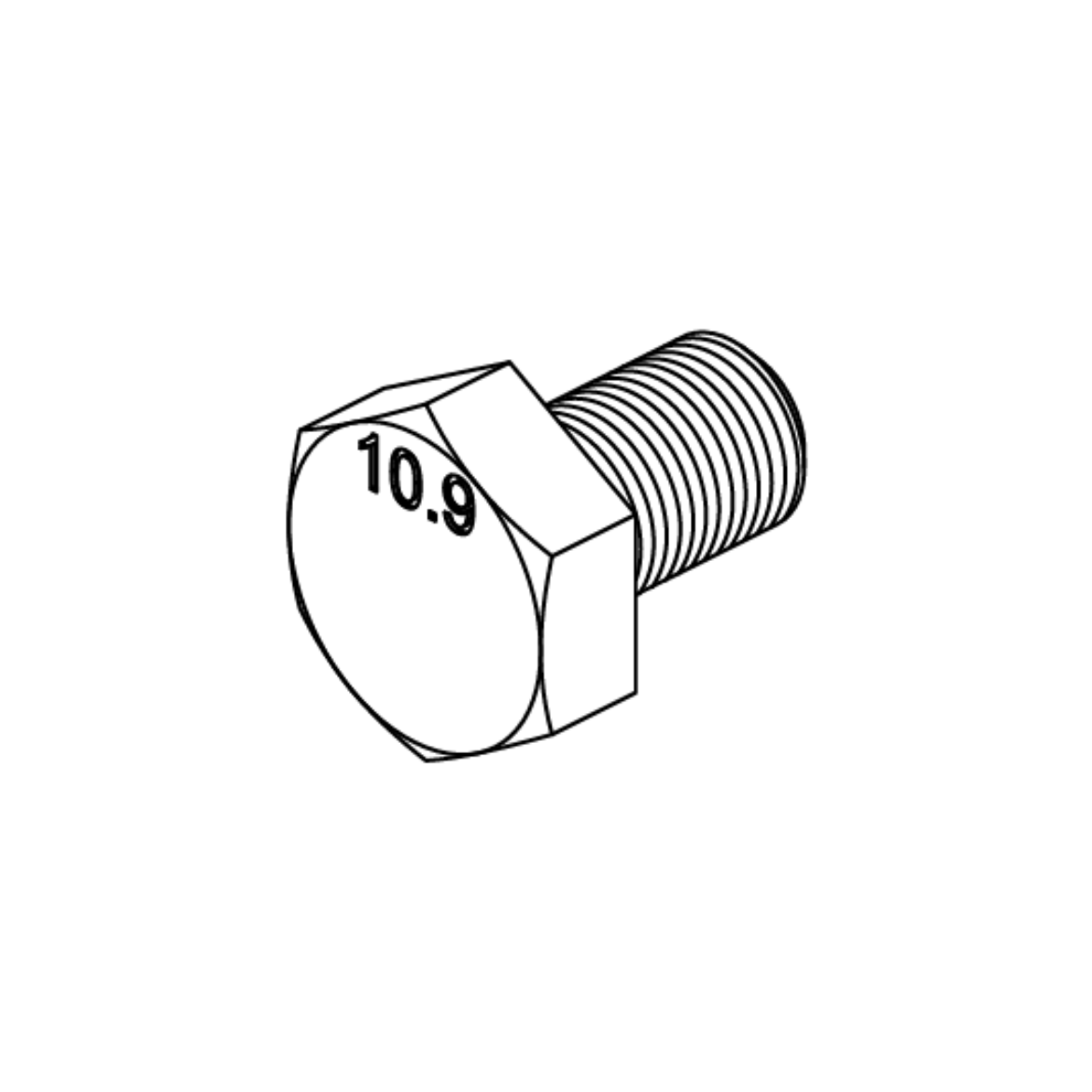 Picture of SCREW,HEX HEAD,M10X1.5 X 16