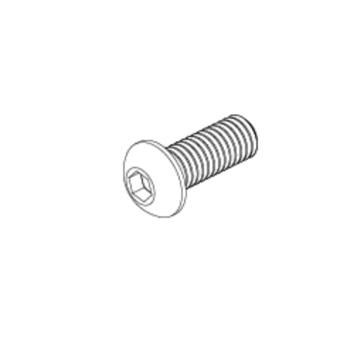 Picture of SCREW,PPH,BLACK ZINC,M4