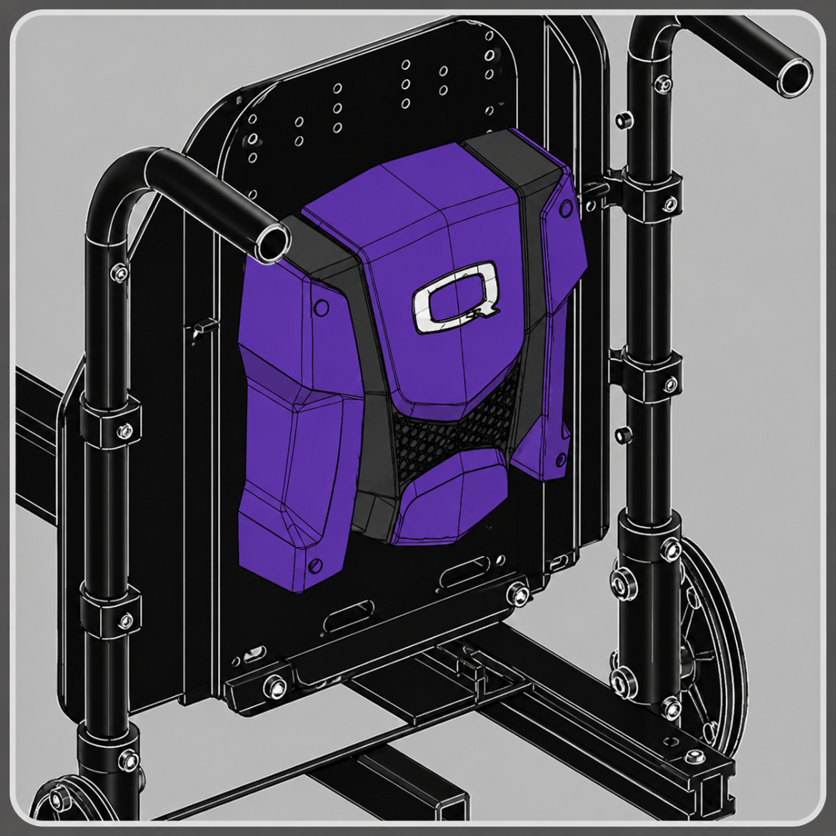 Picture of BACKBOX BACK CANE MOUNTING - 26-32W